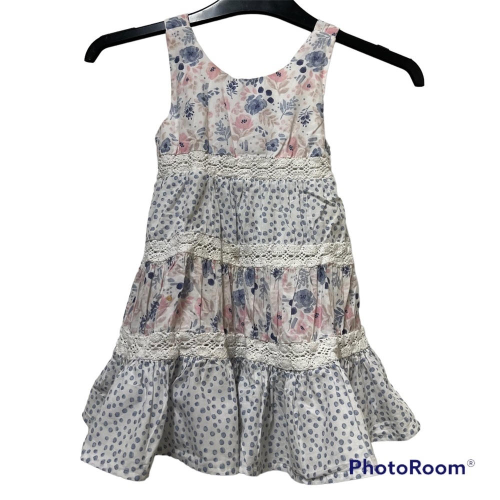 Tommy Bahama Toddler Tiered Floral Sundress Size 2T